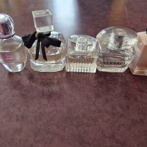 Versace and Designer Perfume Collection